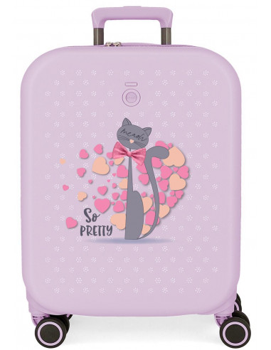 9738621 ABS SUITCASE 55CM 4R. W/EXP ENSO SO PRETTY